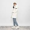 Women's New Balance Down Jackets Women's Ivory Detachable Hood Moderate Other