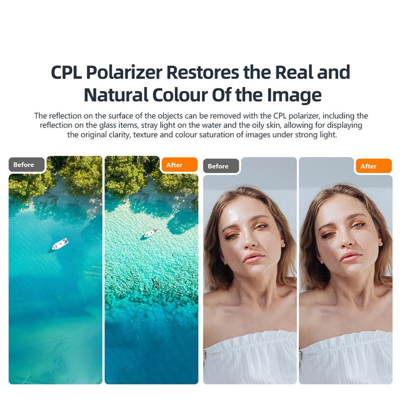 Набор фильтров CPL ND8 ND16 ND32 для Insta360 GO 3S ND CPL Фильтры для объектива Экшн-камеры Аксессуары
