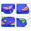 Burst Gyro Arena Disk Set Exciting Duel Spinning Top Dreidel Toy Accessory Kids Gift