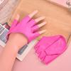 Pu Leather Fingerless Glove For Goth Punk Rock Lolita Harajuku Stage Party