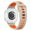 Двухцветный силиконовый ремешок для Samsung Galaxy Watch 8 classic 40мм 44мм 46мм спортивный Дышащий Браслет correa Galaxy Watch 8 Ремешок