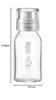HARIO Slim Dressing Bottle, 120ml, Can be used with boiling water, Pale Gray, DBS-120-PGR