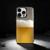 Beer Alcohol CHEERS Phone Case For iPhone 17,16,15,14,13,12,11 Plus,Pro Max,XS,Colored silver phone case