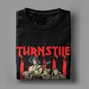Turnstile TShirt Summer  Cotton T Shirts For Unisex Trendy Cool Printed Tshirt Short Sleeves Vintage Top Tees