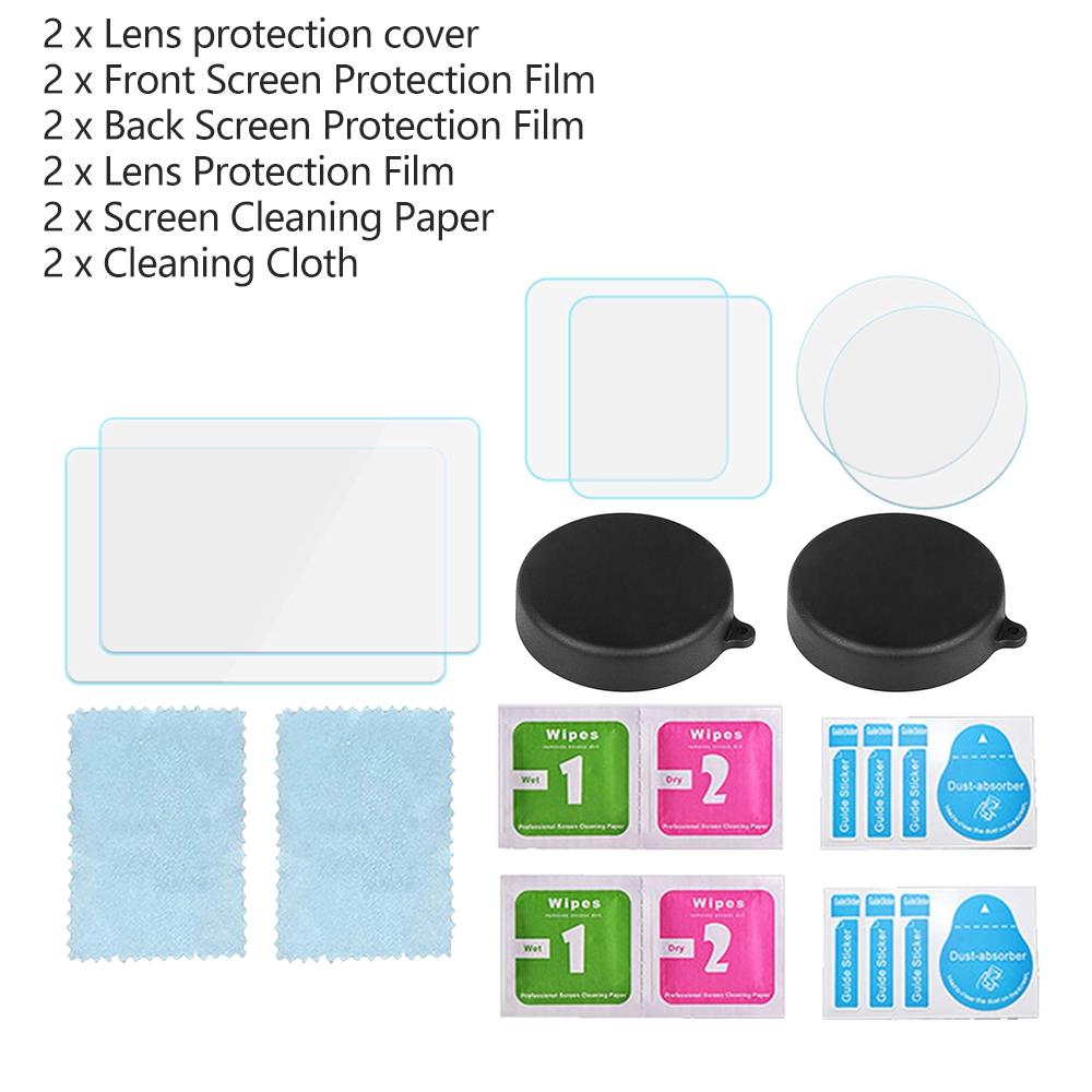 Tempered Glass Screen Protector Film Lens Protection Cover for DJI OSMO Action 3 Action Camera Accessories