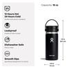 Flex Sip Wide Mouth 16oz Surf Stainless Steel Coffee Bottle Japanese (473ml) (Insulated/Cold) (Official Product)