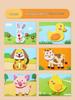 Ручные 3D-пазлы с животными для раннего развития, возраст 3-6 лет