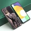 Animal Elephant Phone Case For Samsung A13 A22 A24 A32 4G A23 A25 A34 A35 A52S A53 A54 A55 A73 5G A12 A14 A15 A31 A33 A50 A51A72