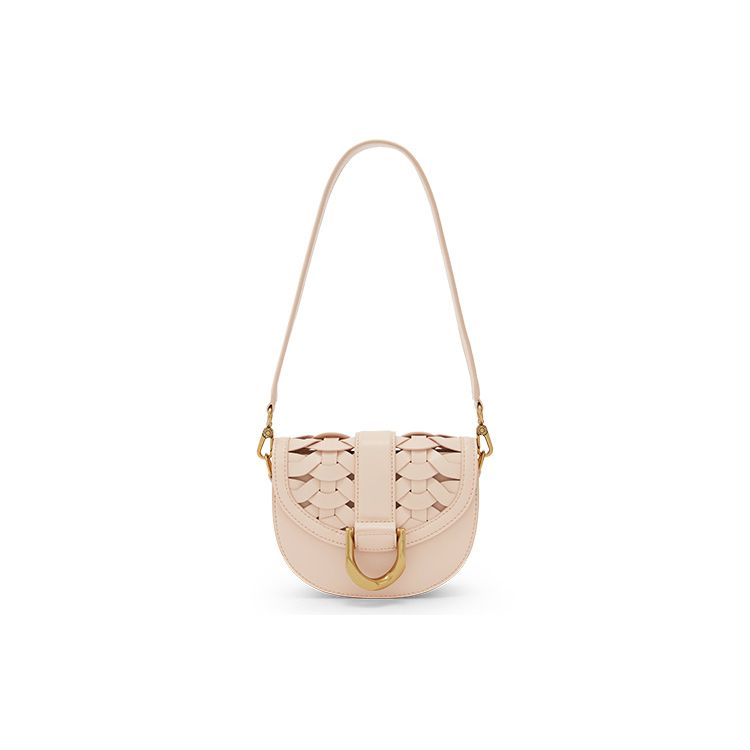 Charles & Keith Gabine Versatile PU Leather Saddle Bag Small CK Shoulder Bag Women bags Brown CK2-80781629-2