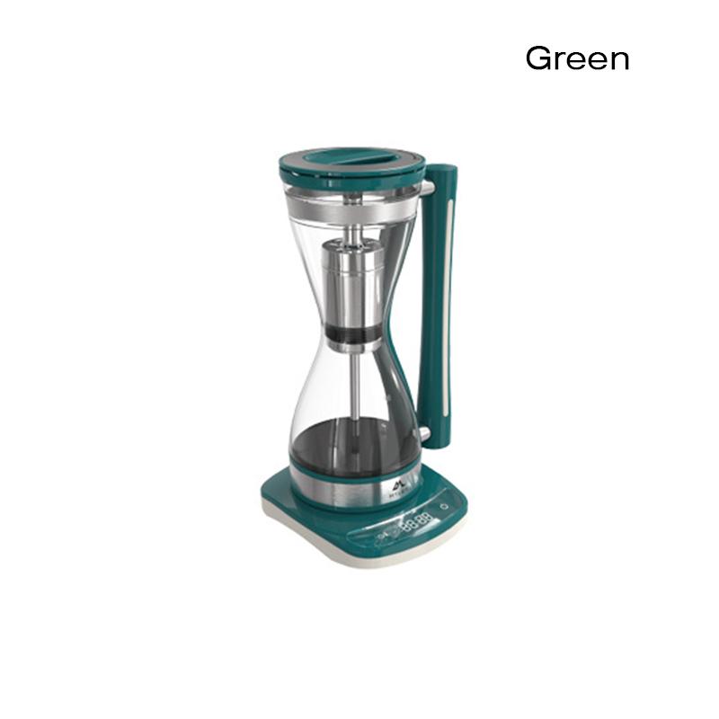 High-End Light Luxury Siphon Coffee Pot Office Home Small Automatic Coffee Pot Matching Base Coffee Utensils