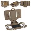 1PC Tactical MOLLE Folding Navigation Board CS Military Airsoft Map Case Admin Panel Mobile Phone Holder for Screen