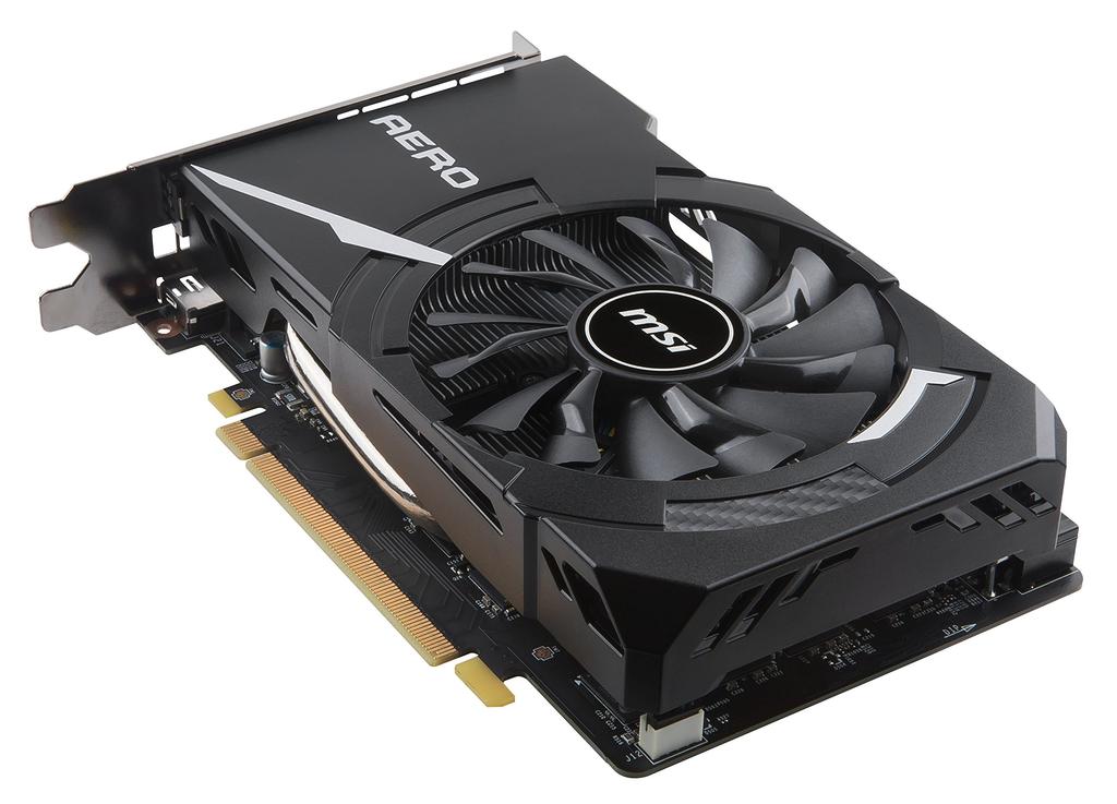 MSI Короткая видеокарта GEFORCE GTX 1060 AERO ITX 6G OC [Восстановленная]
