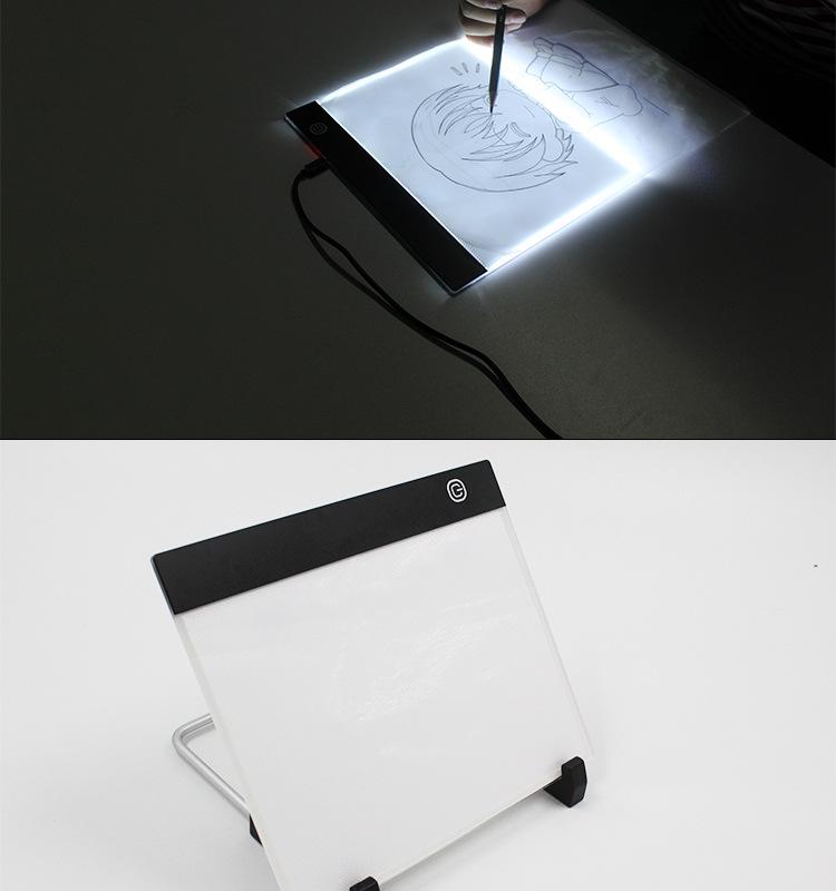 A4 LED Anime Drawing Board - Light-Up Tracing Table for Calligraphy, Sketching, and Diamond Painting.