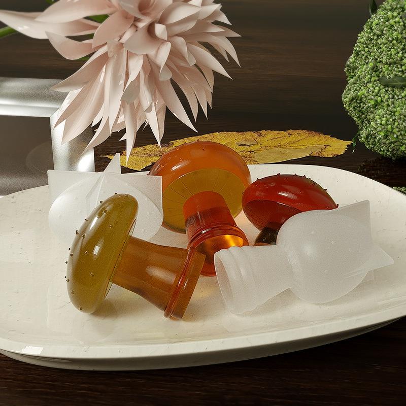 3D форма для свечей в форме гриба, DIY силиконовая форма для изготовления свечей, ароматный соевый воск, форма для мыла ручной работы, кухонная форма для выпечки шоколада