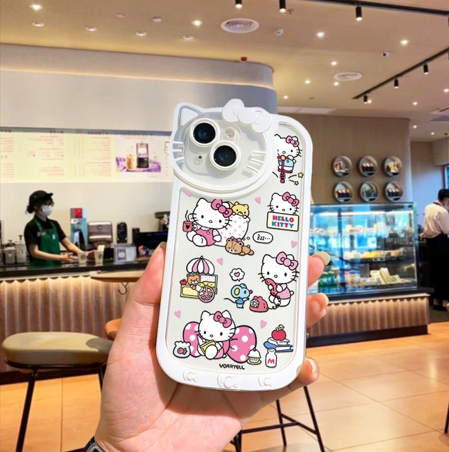 Совместимый чехол для телефона Apple 17PRO - Веселая тематика Sanrio, вдохновленная TEMU/Shein/Tiktok