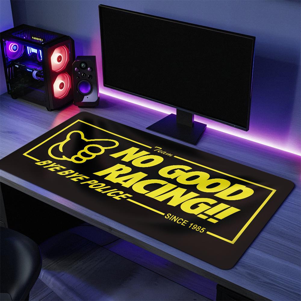 Japan No Good RRacing Car Mouse Pad Large Desk Mat Keyboard Ergonomic Office Rubber PC Nonslip Antifray Home Custom