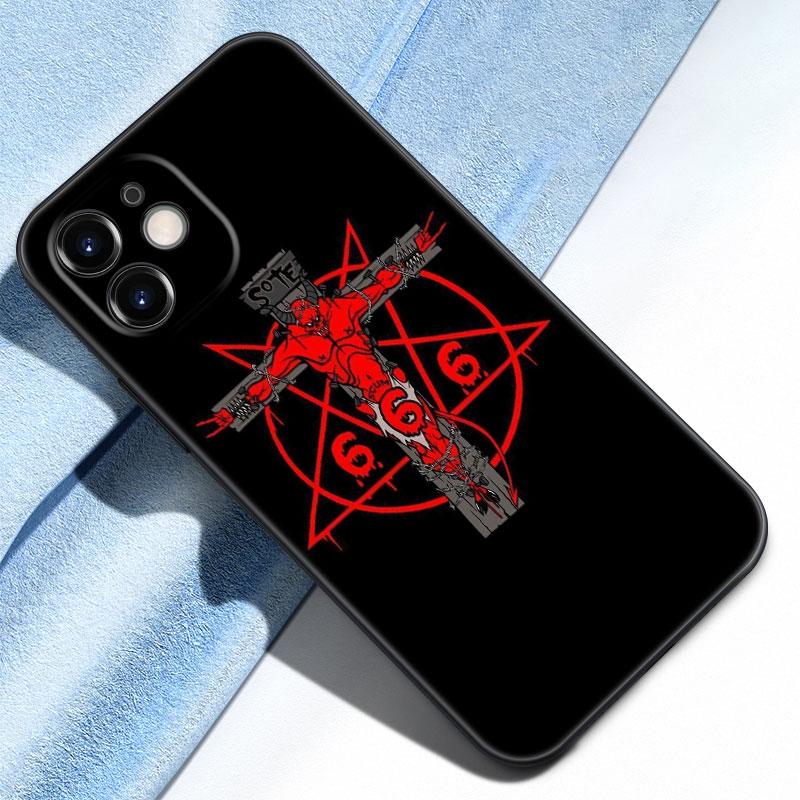 Чехол для телефона «Демонический сатанинский» для iPhone Samsung Galaxy Redmi Xiaomi Oppo OnePlus Note SA 7 8 9 10 11 12 13 14 20 21 22 23 53 54 Pro Max Plus Ultra