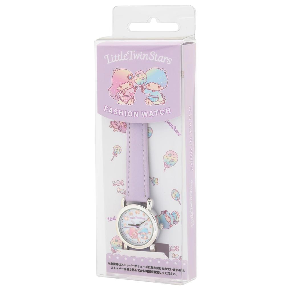 Sanrio J-Axis Little Twin Stars Watch CR2A0002-TS Girls' Purple
