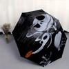 Jack Skellington,Nightmare Before Christmas Automatic Opening and Closing Umbrella - 8-rib Folding Design, Lightweight and Portable, Suitabl