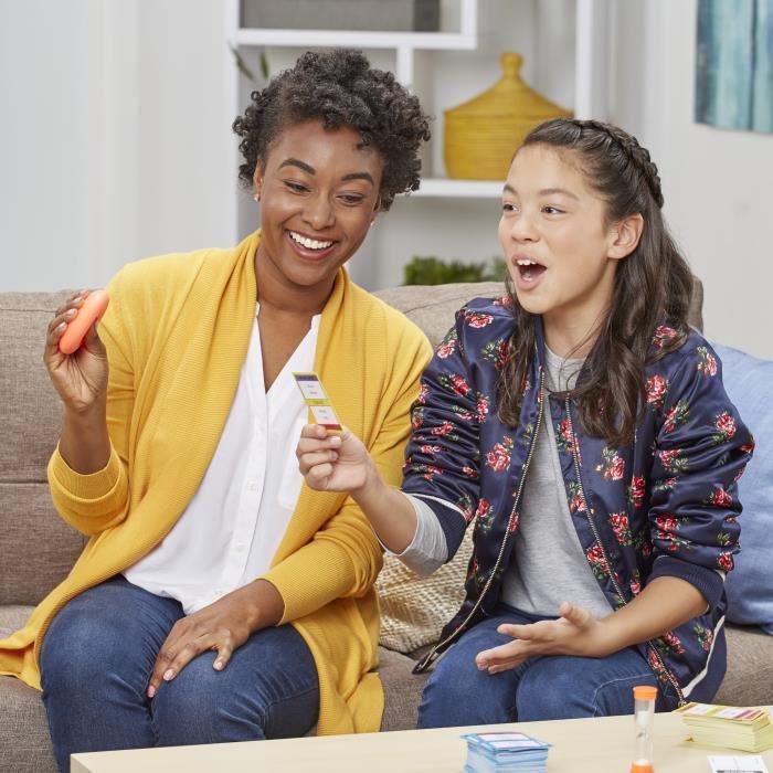 TABOO Enfants contre Parents, Jeu de societe de reflexion, Jeu de plateau pour la famille Version francaise