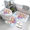 home bathroom floor mats Christmas decorations Bath Foot mat modern bathroom accessories rug Toilet mat Bathtub anti-slip carpet