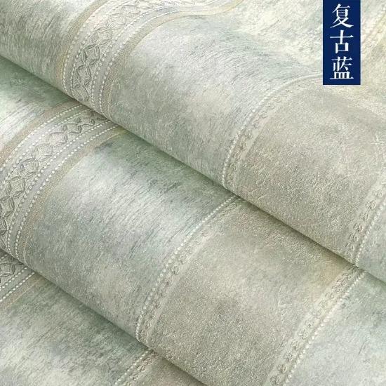 Европейский стиль 3D стерео дамаск флокированный нетканый обои для спальни гостиной современный простой декор рулон обоев