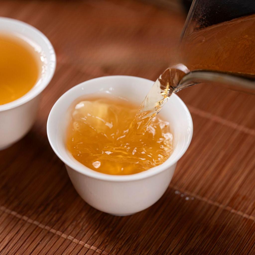 Мини-брикет Ice Island Ancient Tree 100 г — сырой чай пуэр, прессованный выдержанный чай