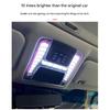 Car Ambient Light for Toyota Alphard Vellfire 30 Series LED Roof Reading Lamp Multi Color Interior Upgrade Plug and Play ABS Kit Neon Lights 4