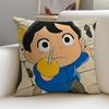 Anime RRanking of KingsSS Cushion Cover Breathable and skinfriendly linen pillowcase square removable and washable cushion