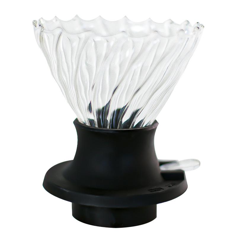 Умный стеклянный набор фильтров-капельниц для заваривания кофе пуровер