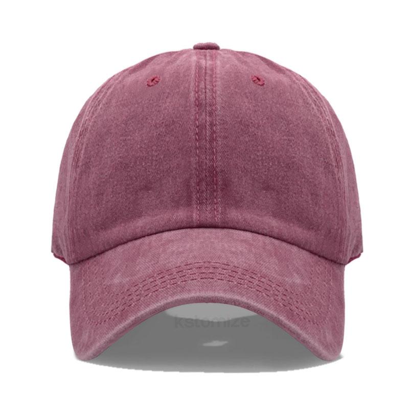 Personalized Custom Baseball Cap Embroidery Bicolor Letter Dad Hat Soft Washed Cotton Fashion Caps Men Women