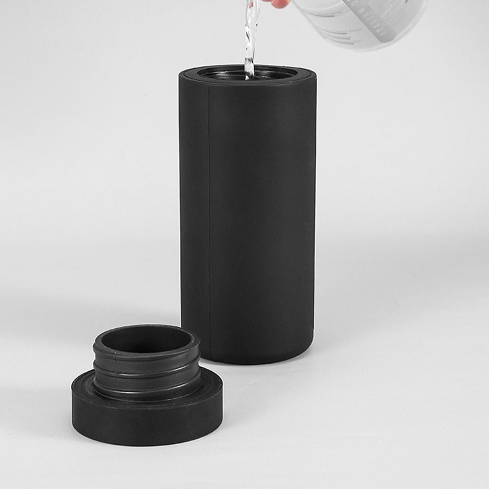 Leakproof Design Silicone Squeeze Bottle 240ml Capacity Liquid Soap Dispensing Jar Hand Soap