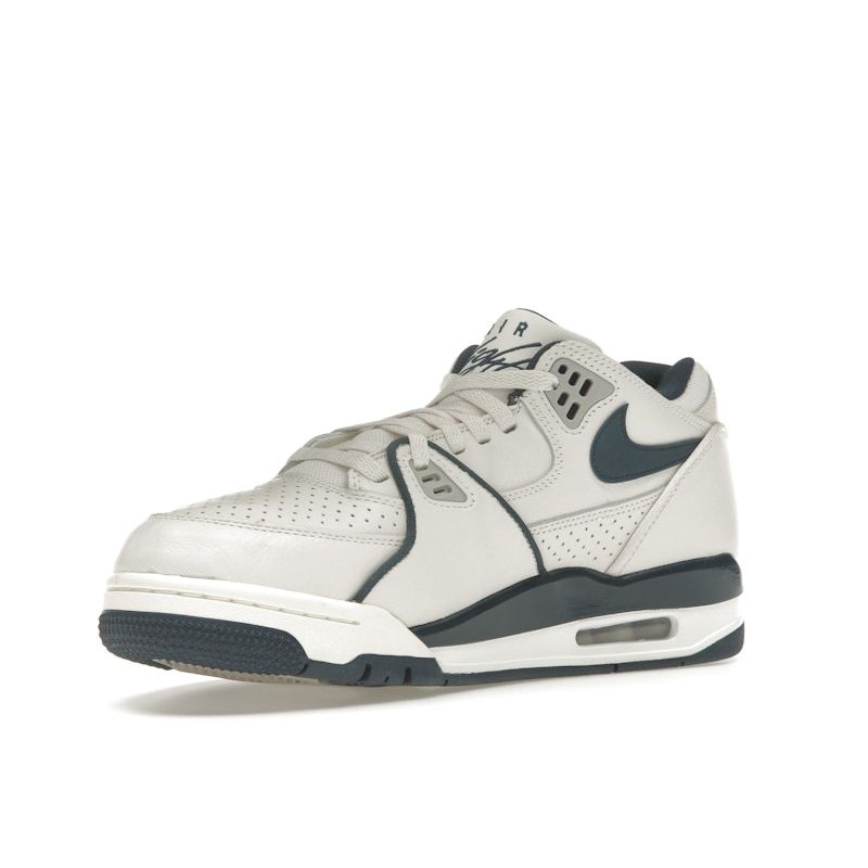 Nike Air Flight 89 Low Sail Armory Navy Men Sneakers Cream Phantom Light-Iron-Ore FQ8256-001
