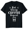 Eat Sleep Coffee Lover Unisex T-shirt