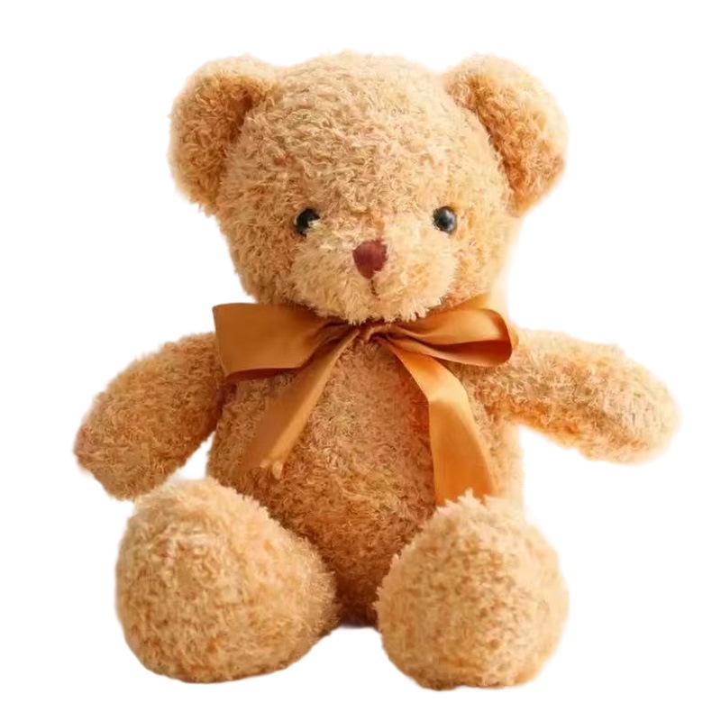 Plush Teddy Bear Gift Set: Birthday Ring Toss Doll & Sweater Bouquet, Perfect for Children's Day