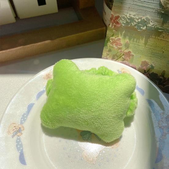 Wearable Mouse Wrist Rest Keyboard Wrist Support Cushion with Elastic Band Laptop Computer Gaming Typing Pain Relief Wrist Pad Plush Pillow