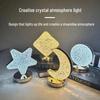 Touch-Control Moon and Star Night Light: Eye-Friendly Bedside Lamp with Creative Atmosphere