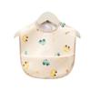 Waterproof Baby Feeding Bib Adjustable Baby Apron Easy Clean Toddlers Feeding Apron  Mealtime