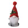 Christmas Curtain Tie Arm Non-slip 3D Gnome Doll Long Leg Knitted Hat Handmade Faceless Gnome