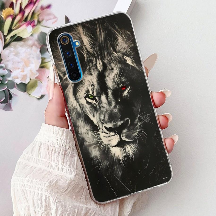 Чехол для Realme 6 Pro RMX2061 Мягкий Силикон Мультяшный Чехол для Телефона Для OPPO Realme 6 Pro Чехол Realme6 Realme 6 Pro 6i 6S 6Pro Coque
