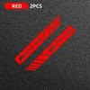 GOX3   2pcs/set Car Sticker Rearview Mirror Side Decal Stripe For Mercedes Benz AMG A B C E S class GLA GLC CLA GLK GLE Accessories