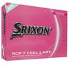 Srixon Soft Feel Lady Golf Balls, Soft Feel Lady 9, Pink, 1 Dozen