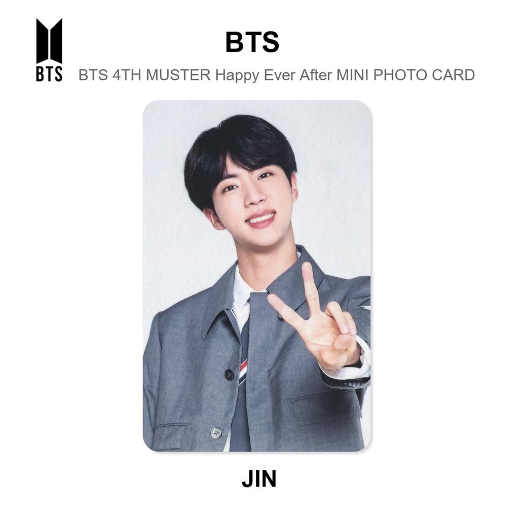 BTS BTS 4-Й МУСТЕР Happy Ever After МИНИ ФОТОКАРТОЧКА Официальная Фотокарточка