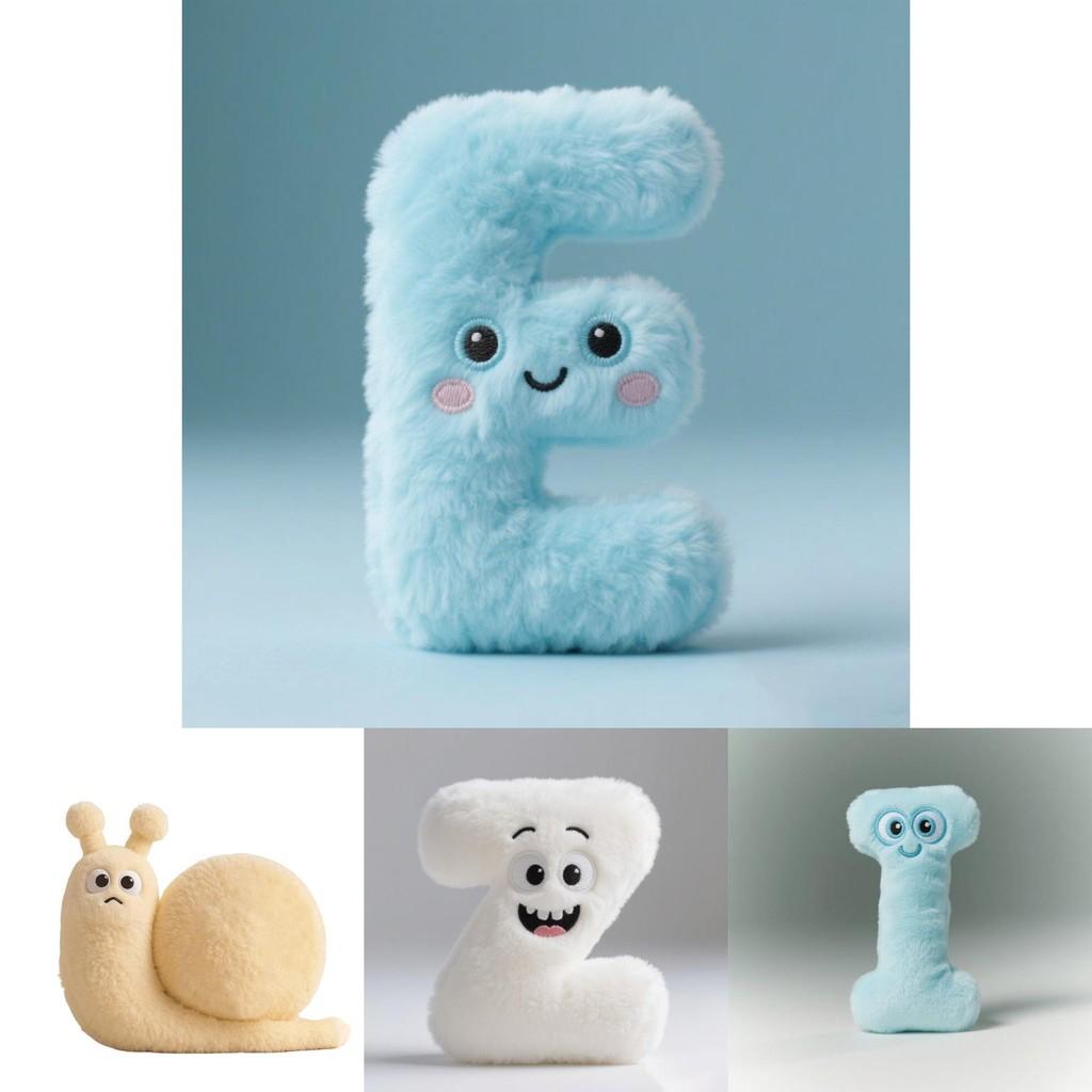 Набор плюшевых букв Alphabet Lore от A до Z, развивающие мягкие игрушки для обучения детей