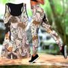 Daily Necessities Print Yoga Outfit for Women Fashion 3D Printed Workout Leggings Fitness Sports High Waist Casual Yoga Pants