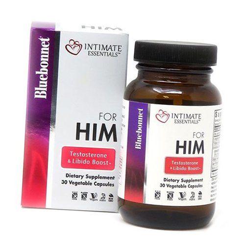 Комплекс для мужского здоровья, For Him Testosterone & Libido Boost, Bluebonnet Nutrition 30вегкапс (08393001)