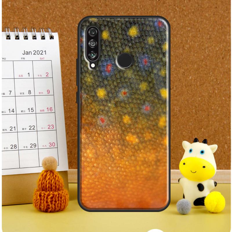 Кейс для Huawei Nova Y72 Y70 Y91 Y90 Y60 Y61 Y73 3i 7i 8i 11i 12i 9 10 SE P20 P30 P40 Lite с рисунком «Ловля форели нахлыстом»