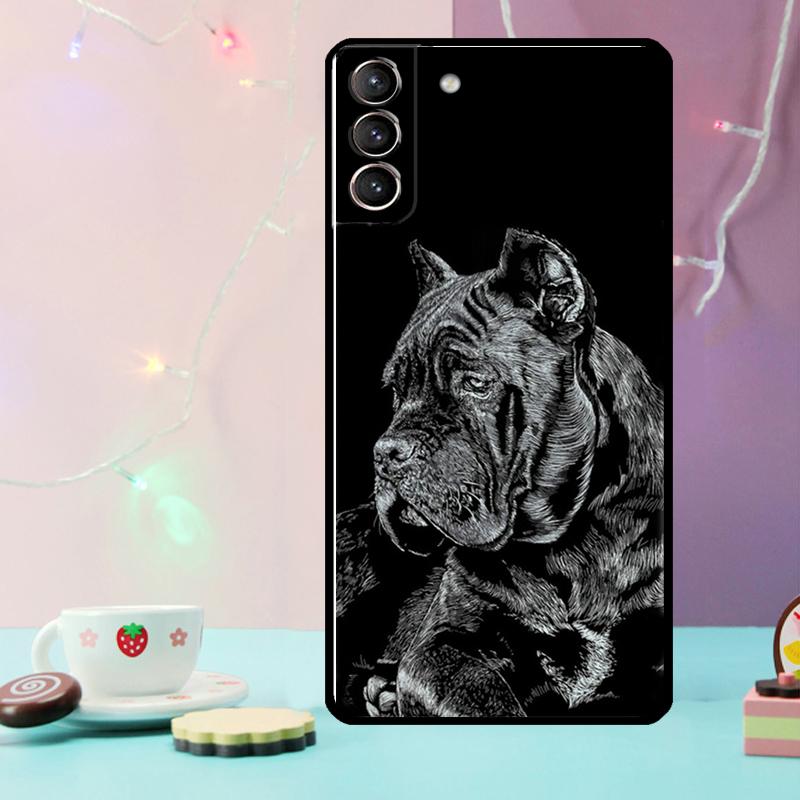 Чехол для телефона Cane Corso Italian Mastiff для Samsung Galaxy S25 Ultra S20 S21 S22 S23 Plus S9 S10 S25 FE S24 Ultra