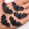 50 шт. Пластиковые Светящиеся Черные Искусственные Летучие Мыши Декор на Хэллоуин Дом с Привидениями Ужасы Реквизит Аксессуары DIY Вечеринка Костюмы Вечеринка Подарки