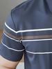 [Printed Design, Not Textured] New Men'S Golf Shirt, Summer Casual Thin Style, Business Commute Short-Sleeve Polo Top